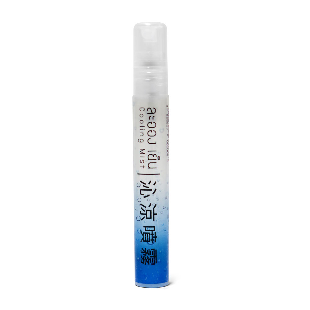 ละอองเย็น Cooling Mist Blue Menthol ผลิตภัณฑ์คลายร้อนจากสมุนไพร 10ml. ละอองเย็น Cooling Mist Blue Menthol ผลิตภัณฑ์คลายร้อนจากสมุนไพร 10ml.